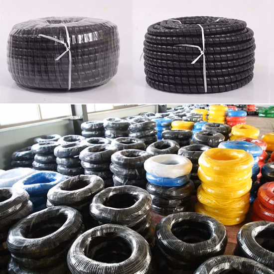 유압 호스 보호 슬리브 나선형 랩